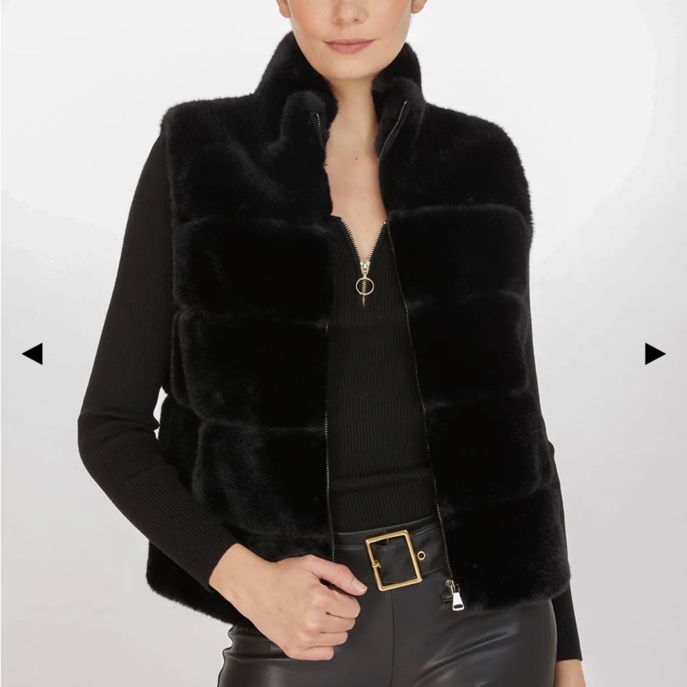 NEW Generation love xs ROXANNE FAUX FUR VEST